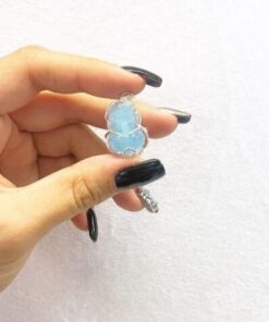 Nhẫn Tỳ Hưu AQUAMARINE