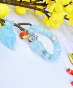Hồ ly đá Aquamarine