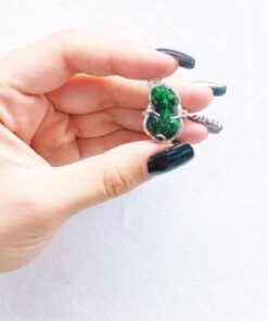 Hồ ly Cẩm Thạch Xanh Lá
