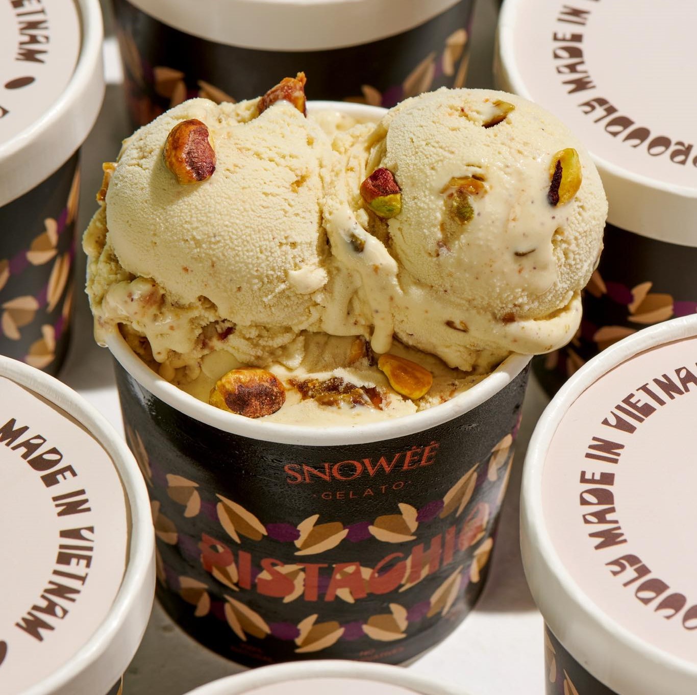 Kem ngon quán Snowee Gelato