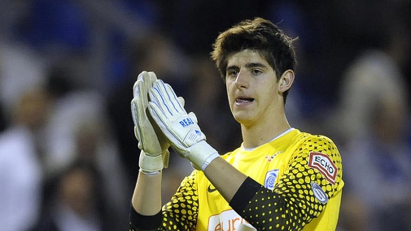 Thibaut Courtois thuở mới bắt đầu sự nghiệp tại Genk