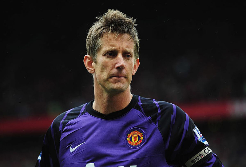Thủ môn Edwin Van Der Sar của Manchester United